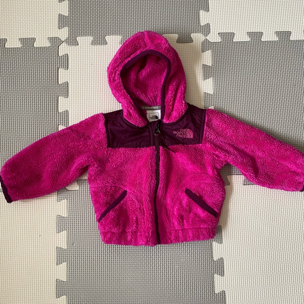 The North Face Vibrant Pink Infant Fleece